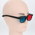 Red & Blue 3D Glasses Black Frame for Dimensional Anaglyph TV Movie DVD Game Video Glasses 3d Glasses for Projector TXTB1.