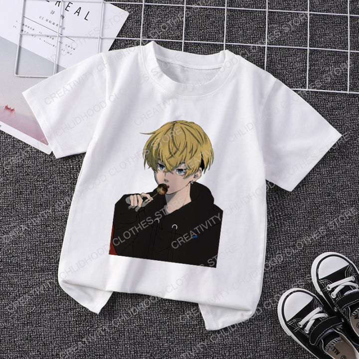 New%20Tokyo%20Revengers%20Children's%20T-Shirt%20Clothes%20Kid%20Kawaii%20Anime%20Manga%20Cartoons%20Boy%20Girl%20T%20Shirts%20Harajuku%20Fashion%20Casual%20Top%20Tee%20-%20Image%207