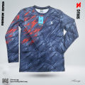SMUG Premium Full Sleeve Sport T-Shirt for Men - Fabric Is Soft and Comfortable-Grey.