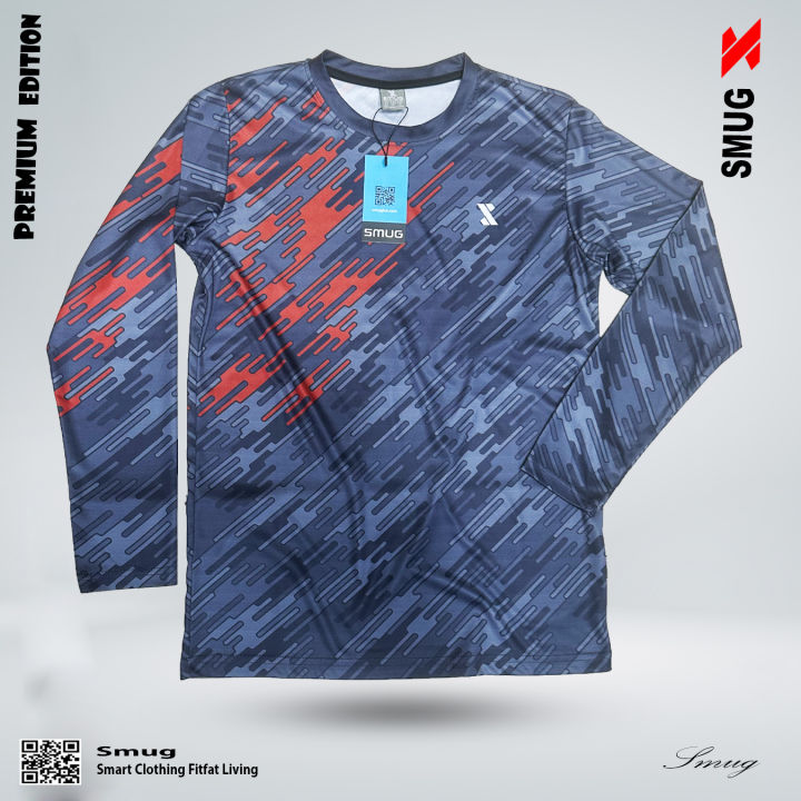 SMUG Premium Full Sleeve Sport T-Shirt for Men - Fabric Is Soft and Comfortable-Grey