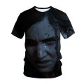 Game T-shirt The Last Of Us 3D Print Streetwear Men Women Casual Fashion O-Neck Short Sleeve T Shirt Hip Hop Tees Tops Clothing. 