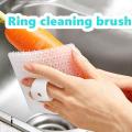 Vegetable Cleaning Brush Convenient Wide Application Hard Silicone Scrubber.