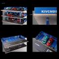 1/32 Model Car Display Case Diorama Garage Toy Vehicle Garage Parking Lot Adults Gifts. 