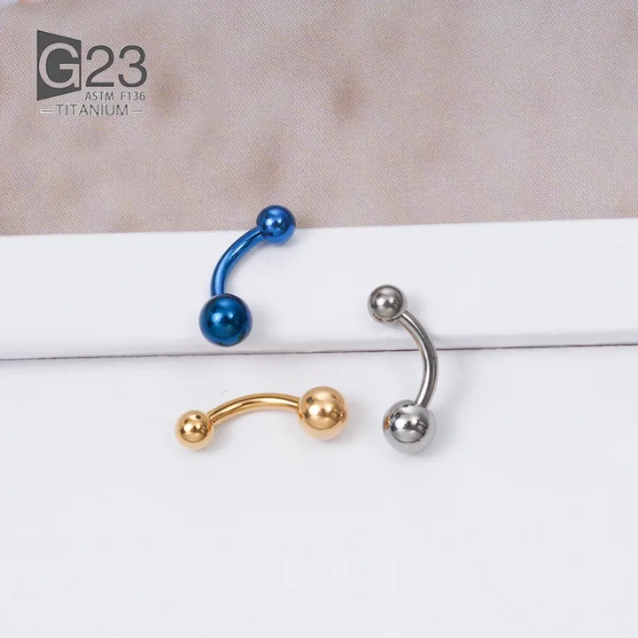 1PC%2014G%20G23%20Titanium%20Piercing%20Nose%20Ring%20Navel%20Surgical%20Belly%20Button%20Rings%20Navel%20Piercing%20Goth%20Ombligo%20Ball%20Nombril%20-%20Image%203
