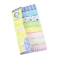 Newborn Baby Towels - 8pcs - Multi-color. 