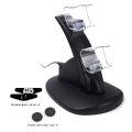 DATA FROG Controller Charger For PlayStation 4 LED Dual USB Charging Dock Station For Dualshock 4/PS4 Slim Pro Gaming Controller.