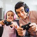 KOTION EACH Gaming Headset Casque Deep Bass Stereo Game Headphone with Microphone LED Light for PS4 Phone Laptop PC Gamer. 