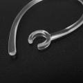 10X Universal Small Clamp Bluetooth Ear Hook Loop Clip Replacement Clear.
