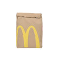 McDonald's school bag, paper bag, printed bento box, bucket bag, personalized student school bag, casual drawstring bag, shoulder bag. 
