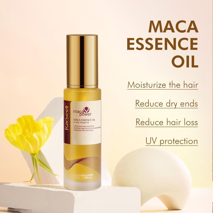 Karseell%20Maca%20Essence%20Oil%20Hair%20Oil%20Moroccan%20Argan%20Oil%2050ml%20for%20Hair%20&%20Skin,%20Cold%20Pressed%20Maca%20Essence%20Argan%20Oil%20Hair%20Oil%20for%20Dry%20Damaged%20Hair%20All%20Hair%20Types%2050ml%20-%20Image%205