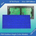P10 Single Color Red Green Blue Yellow White LED Module smd 32x16 Pixel 320x160 mm Size 12x6 inch for LED Messeges display Scrolling Text led signboard.