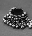 Exclusive Indian Oxidised Silver Finger Ring for Women.