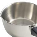 SKB Stainless Steel Milk Pan with Bakelite Long Handle - 16cm. 