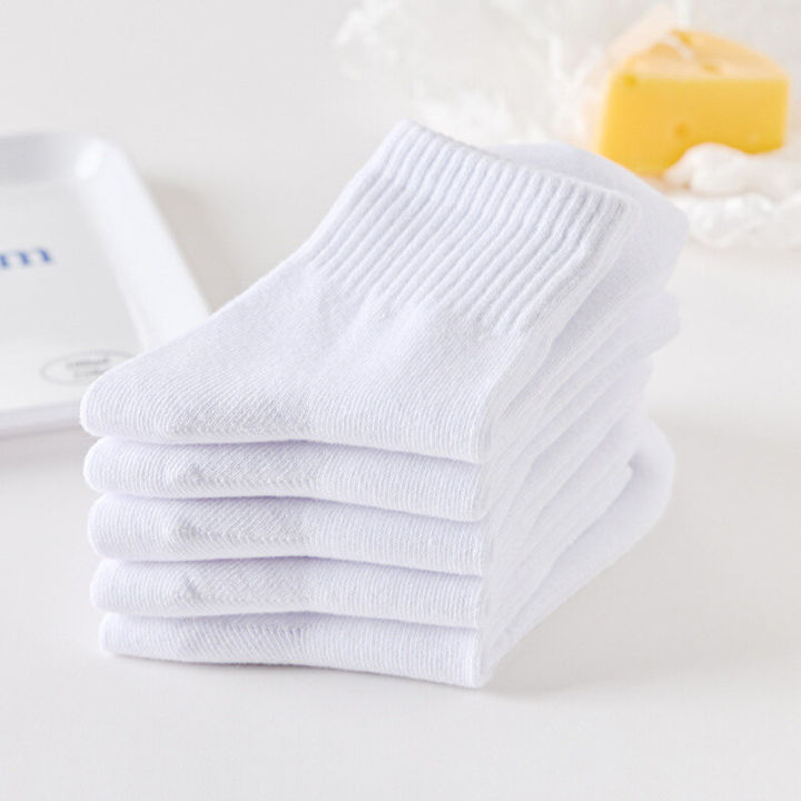 I%20LOVE%20DADDY&MUMMY%20Korean%20Thick%20Cotton%20White%20Baby%20Socks%20for%20Boys%20Girls%20Breathable%20Over%203%20Years%20Infant%20Toddler%20Middle%20Tube%20Sock%20Sweat-Absorbing%20Kids%20Sports%20Socks%20-%20Image%204
