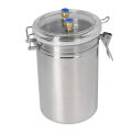 Manual Milking Machine 2000ml Effort Saving Control Stainless Steel Bottle Portable Milking Kit for Milk Plant Farm. 