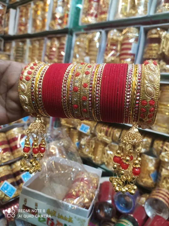 1%20Set%20New%20Indian%20Bridal%20Jhumka%20Pekhom%20Bangles/Churi%20Package%20For%20Girls-(1%20full%20set)%20-%20Image%203