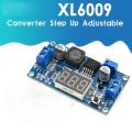 XL6009 LED Display DC Step Up Converter 4A Adjustable with LED Voltmeter to Make a Mini DC Ups for WiFi Router Onu Diy Power. 