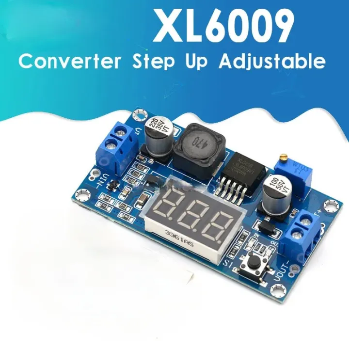 XL6009%20LED%20Display%20DC%20Step%20Up%20Converter%204A%20Adjustable%20with%20LED%20Voltmeter%20to%20Make%20a%20Mini%20DC%20Ups%20for%20WiFi%20Router%20Onu%20Diy%20Power%20-%20Image%202