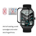 For Colmi C60 Smartwatch PMMA Plastic Full Coverage Screen Protector. 