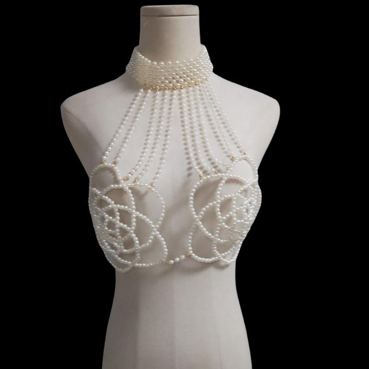 European%20And%20American%20Women's%20Girls%20Pearl%20Suspenders%20Bra%20Chain%20Party%20Flower%20Station%20Explosions%20Foreign%20Trade%20Night%20Club%20-%20Image%202