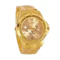 Analog Men'S Luxury Stainless Steel Watch For Men Golden - Watch For Men - Watch - Watch For Men - Watch - ঘড়ি - Watch For Men. 