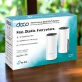 Router TP-Link Deco M4 (2 Pack) Whole Home Mesh (Warranty: 02 Years, Service Warranty: 05 Years)..