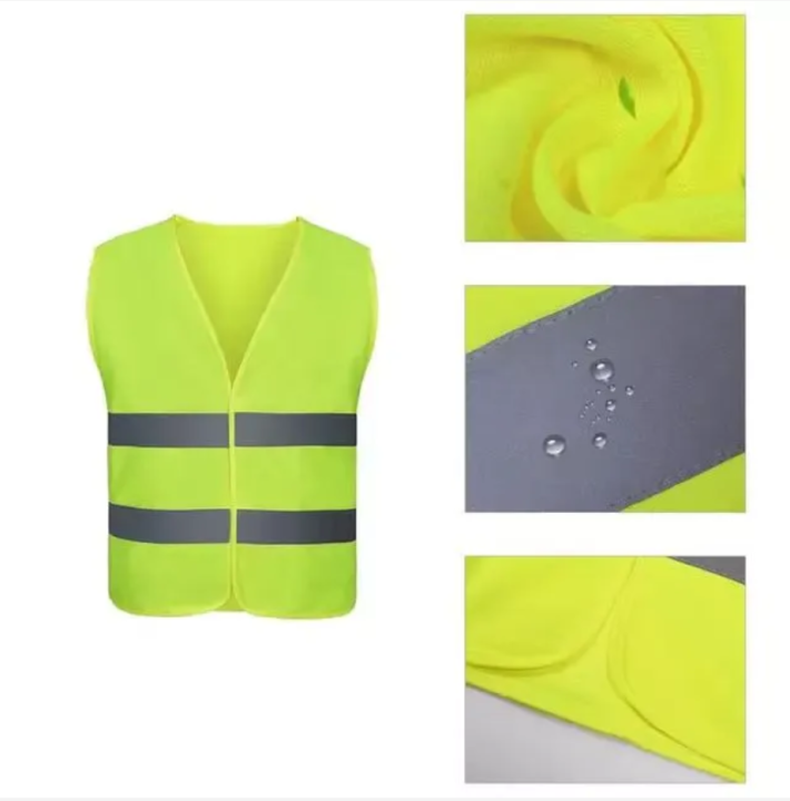 Reflective Vest Safety Vest Jacket Strip Personal Security Construction High Visibility Hi Vis Work Safety Reflective Clothing