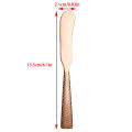 Butter Knife Cheese Dessert Knife Stainless Steel Jam Knife Cutlery Toast Wipe Cream Bread Cheese Cutter Kitchen Restaurant Tool Gonghpng. 