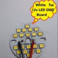 2835-4S5P WHITE Color 12V 5Watt LED Light Bulbs 33mm 20Pcs SMD LED White 5W LED Light SMD Board 12V SMD LED Light Plate SMD LED Light 5W For LED Bulbs.