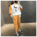Single/Set12-13-14-15-16-17-18Girl Summer Clothes-Year-Old Casual Suit Junior High School Student Sportswear.