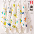 96N children's face towel cotton gauze newborn super soft female household baby baby small square towel handkerchief. 