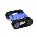 Blue TP101 - Dual 12V Motorised Tracked Robot Tank Chassis. 