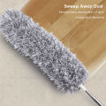MAYTTO 88-280cm Dusting Duster Extendable Microfiber Dusting Duster Handle Telescopic Duster Dust Cleaner Home Cleaning Brush Sweeping Ceiling Dust Artifact. 