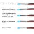 【DIV MALL】（NEW）Dental Silicone Brush 5Pcs Adhesive Composite Resin Cement Porcelain Teeth Pen#. 