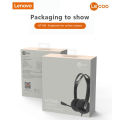 Lenovo Lecoo HT106 3.5mm Wired Gaming Headset with Mic Noise Reduction Earphone Stereo Over Head Earphone for Online Class. 