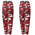 Autumn Winter Casual Camo Cargo Pants Women Joggers Baggy Trousers Military Army Camouflage Combat Sweatpants. 