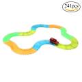 Flexible track with LED motor (220 components). 