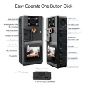 Vandlion A53 Mini Camera 2130mAh Long Battery Life Night Vision Dash Cam 1080P 1296P Video Recording Detachable Battery Webcam. 