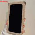 Ins Korean Cute 3D Capybara Soft Case For OPPO Realme C55 C53 C35 C30 C25Y C21 C17 C15 C12 C11 10T 10 9 8 7 6 5 Furry Fur Covers. 