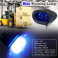 4X 10V-80V Vehicle Blue LED Warning Signal Lamp Forklift Truck Work Spot Safety Light Car 20W Industrial Safety Lamp.