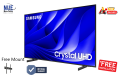 Samsung Bangladesh official warranty 43DU8000 43 Inch Crystal 4K UHD HDR Smart TV 2024 with Free Delivery. 