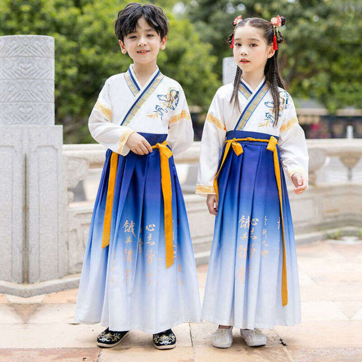 Ancient%20Men's%20Traditional%20Culture%20Hanfu%20Girls'%20Ru%20Skirt%20Chinese%20Style%20Boys'%20Book%20and%20Children's%20Clothing%20-%20Image%202