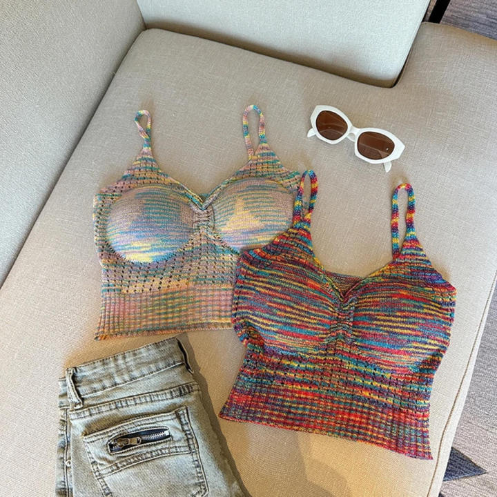 Tank%20Top%20Women%20Built%20In%20Bra%20Spaghetti%20Strap%20Crop%20Tops%20Womens%20V-neck%20Skinny%20Camis%20Female%20Casual%20-%20Image%202