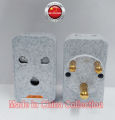 3 pin round plug,15 amp(1pcs) Multi Plug 15A 3-Pin Universal Socket Conversion Heavy Duty .. 