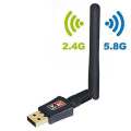 Wifi Receiver With Antenna Wifi Dongle 300Mbps Mini Usb 2.0 Wireless - Enhance Connectivity With High-Speed Wifi Receiver. 