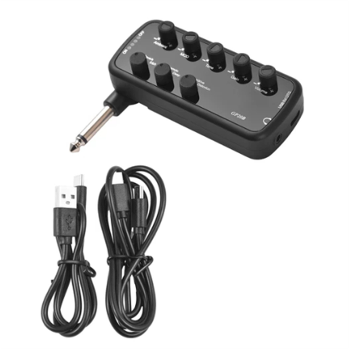 Headphone Bass Amplifier Plug and Play for Electric Bass Amplifier