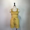 Summer Sleeveless Tank Top Shorts Set Two Piece Set Womens Outifits Jogger Suit Tracksuit Women Casual Party Club 2pcs Outfits. 