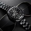 WOKAi DESIGN HighMineral Glass 40MM Ceramic GMT Mechanical Watches 30m Waterproof Classic Fashion Luxury Automatic Watch For Men. 