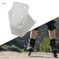 1Pcs Roller Skating Protection Protective Cover for Outdoor White. 