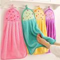 Hanging Hand Towel Smooth Small Size 10x15 Inch - 2 pcs. 